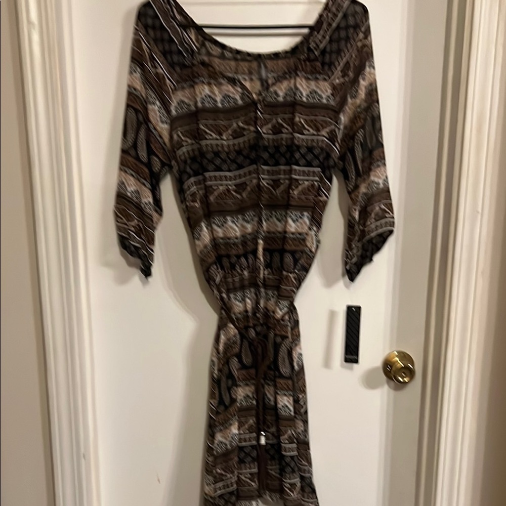 NWT.  Massini pleasant Women's Dress with Intricate PatternsFriday event sale
